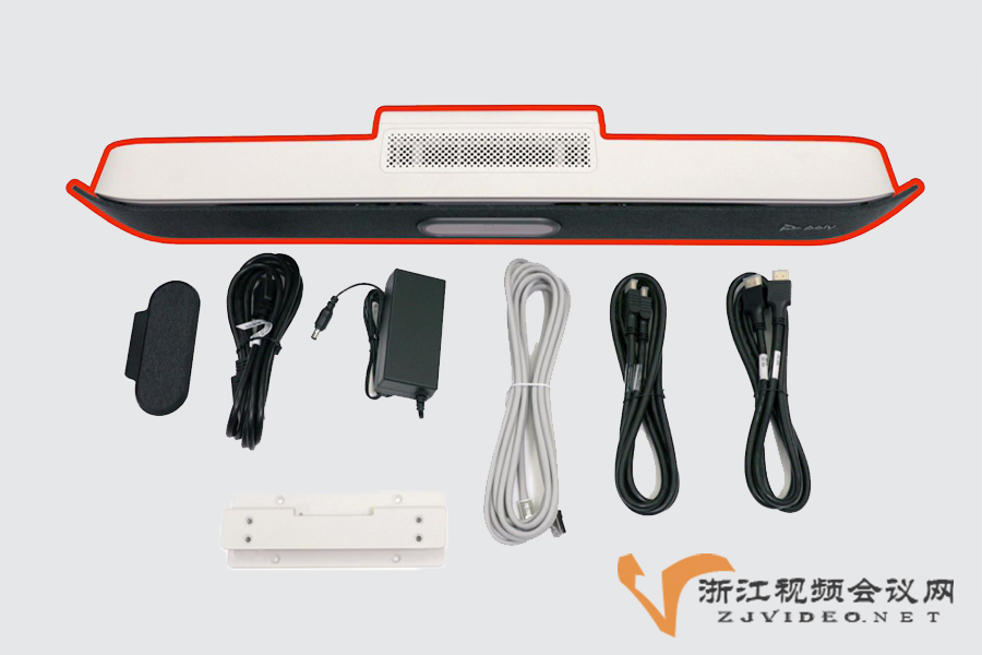 Poly博诣（POLYCOM宝利通）Studio X50 视频会议终端一体机设备配件配套图