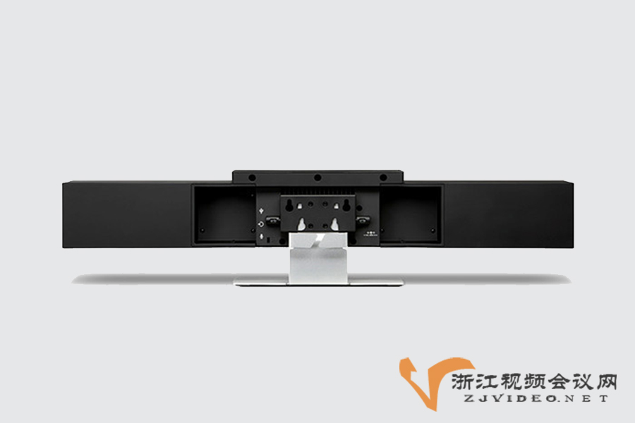 Polycom宝利通Studio 内置摄像机和全向麦克风视频会议一体机背板图