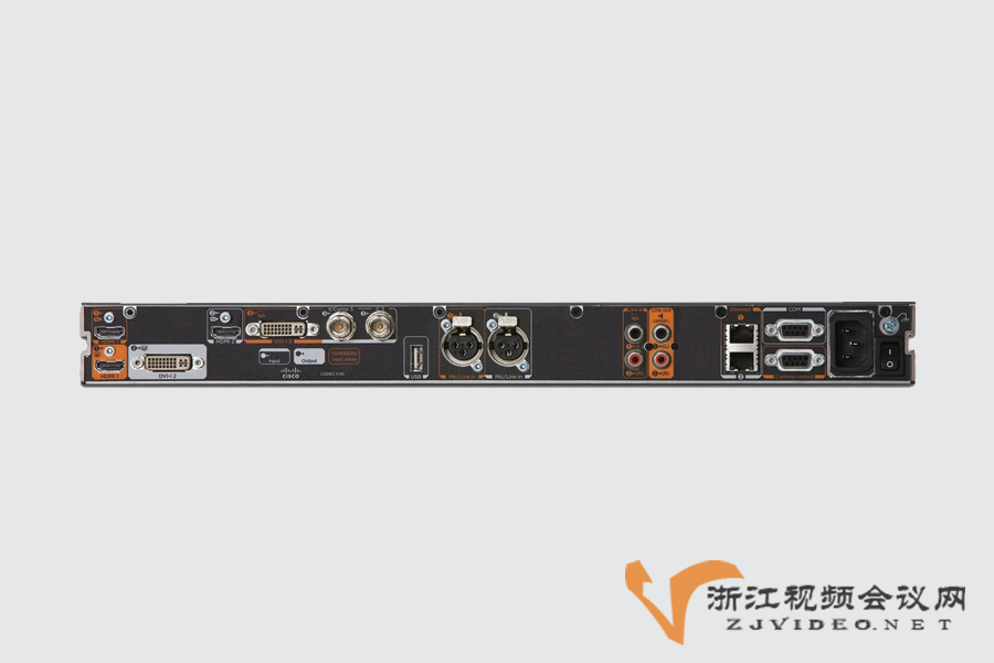 思科 Cisco C40 视频会议终端主机接口图