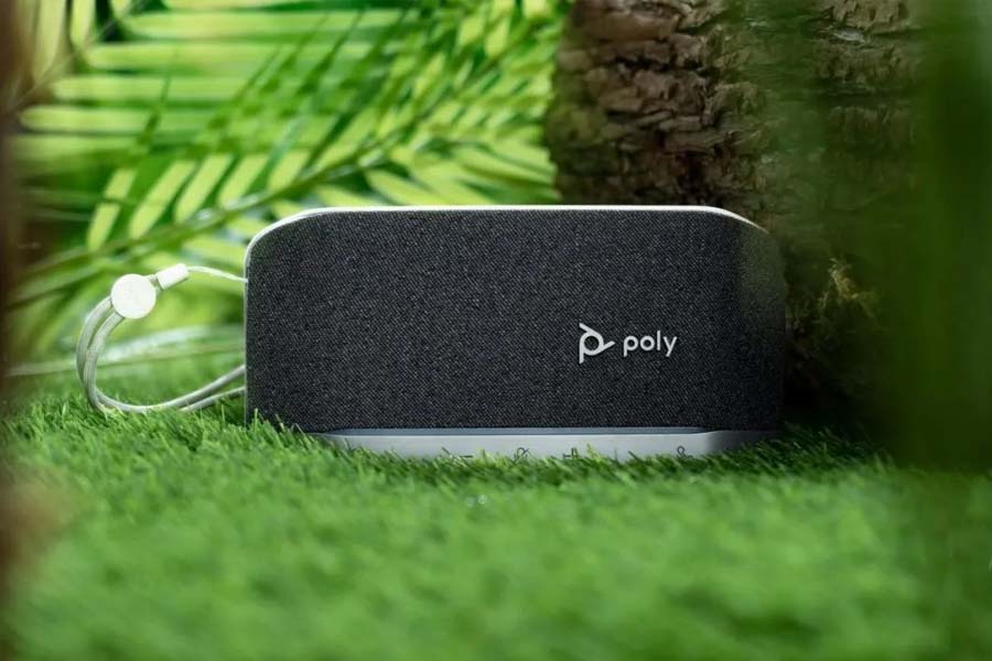 Poly Sync 20+智能便携扬声器专为解决远程协作音频困扰设计
