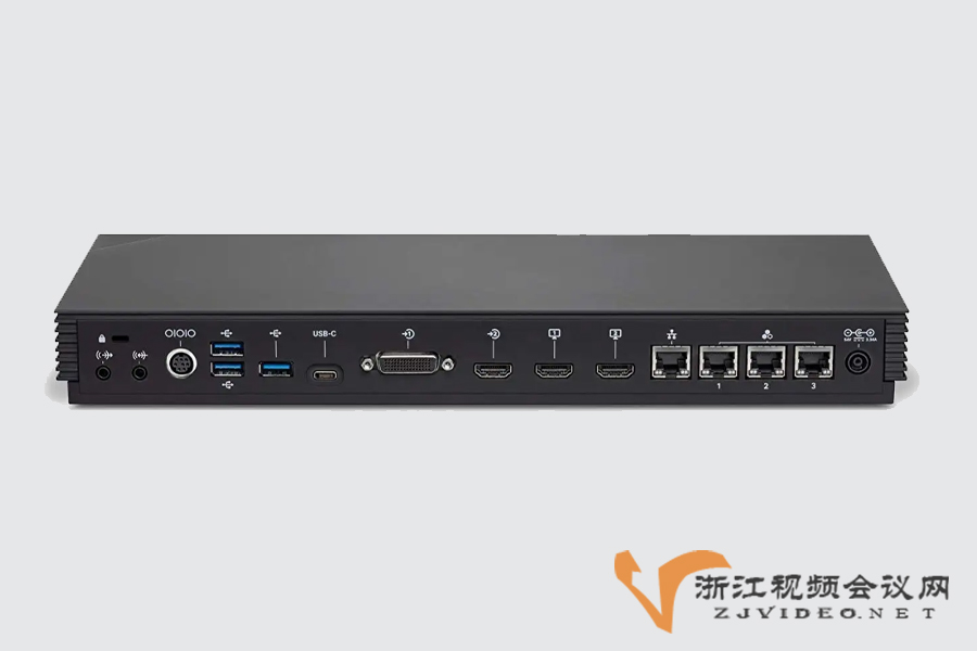 Poly博诣（原Polycom宝利通） G7500分体式4K视频会议终端接口图