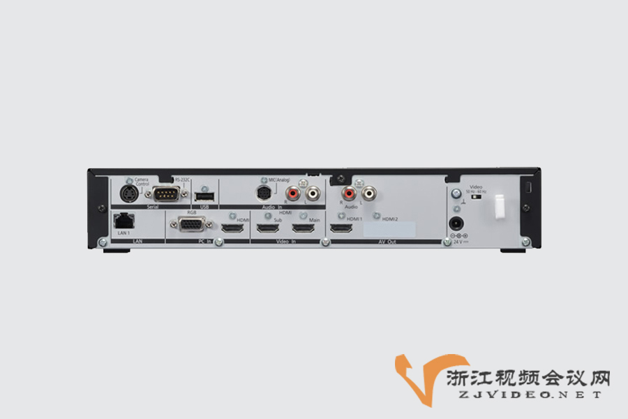 松下视频会议终端KX-VC1000CH接口图