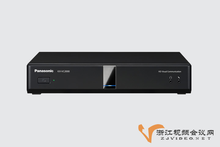 松下高清视频会议终端KX-VC2000CH正面图