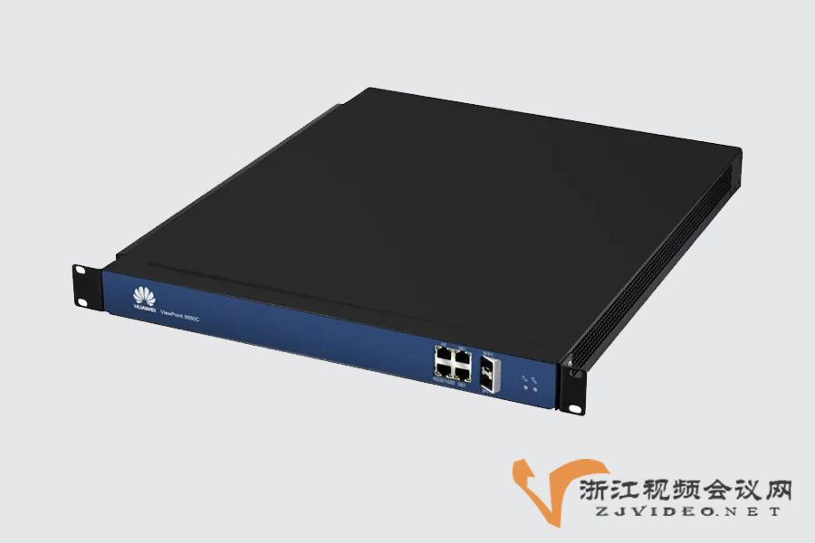 华为ViewPoint 8650C-24业界首款电信级全高清的综合媒体交换平台（多点控制单元MCU）侧面图