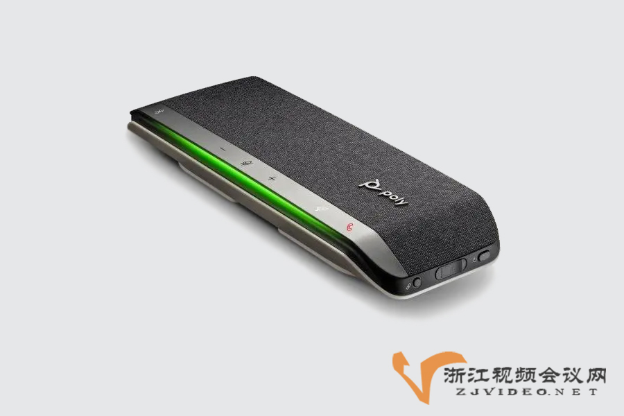 Poly Sync 40/博诣Sync 40智能扬声器侧面图
