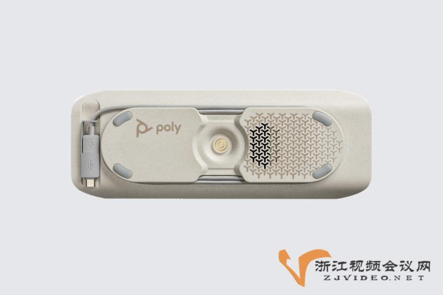 Poly Sync 40/博诣Sync 40智能扬声器背面图