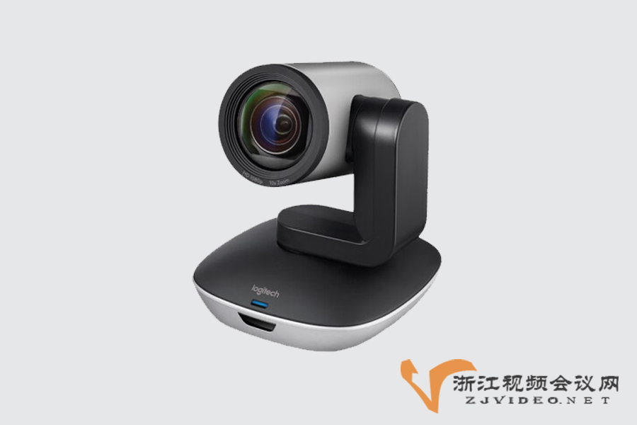 罗技 Logitech CC2900EP 商务高清视频会议专用摄像头侧面图