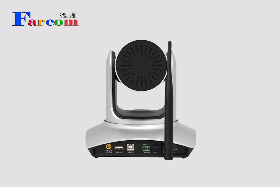 FARCOM远通 FCJ-VCC-FHD10UW 无线视频会议云台摄像机背面图