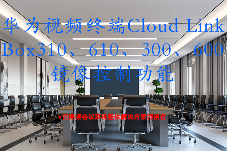 华为视频终端Cloud Link Box310、610、300、600镜像控制功能