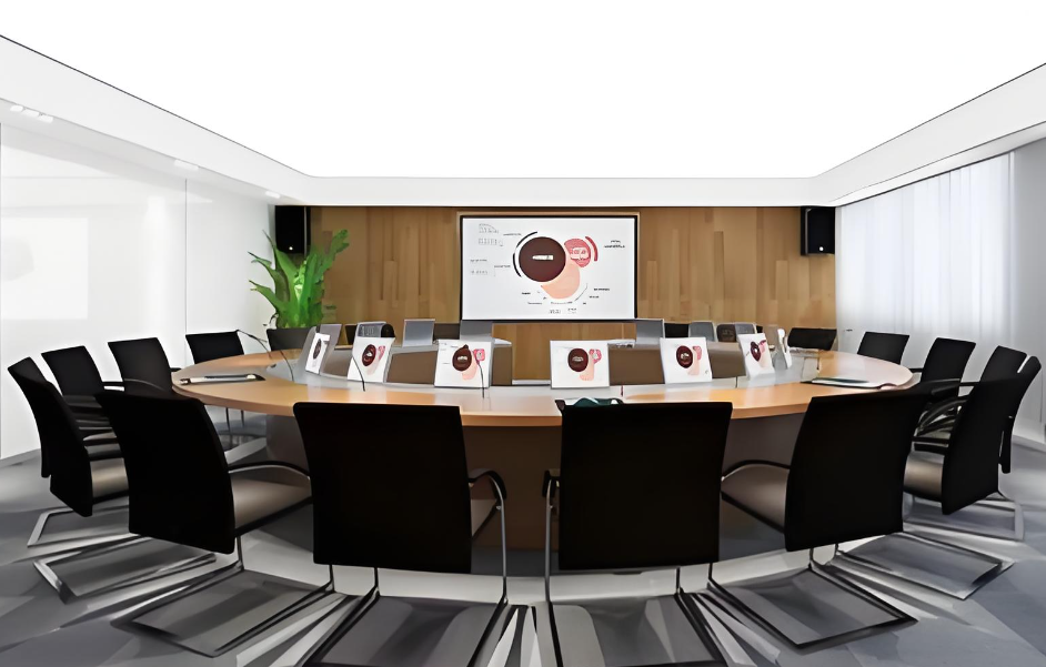 会议室Dante吸顶麦克风和音箱，怎么接到处理器？超简单四步走