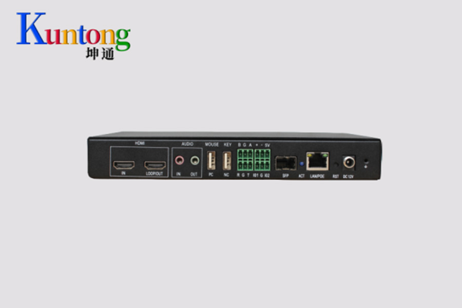 工业设计之美：Kuntong坤通KTM-DTC-HDMI-4K30T 编解码一体节点外观设计说明